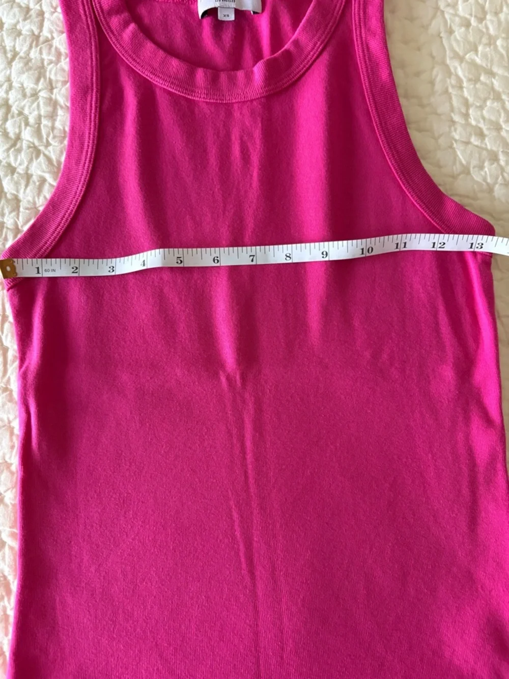 Michael Stars fuchsia tank - Picture 4 of 5